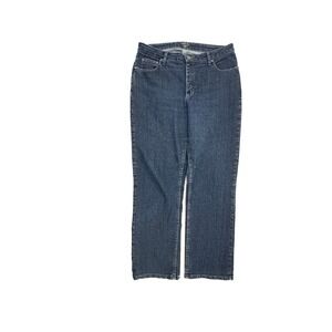 Riders by Lee Relaxed fit Women's size 14 Dark Wash Blue Denim jeans